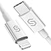 Syncwire Câble USB-C vers Lightning [MFi Certifié] Câble Type C vers Lightning Power Delivery pour iPhone 12 Pro, 12, 12 mini, 12 Pro Max, 11 Pro Max, 11 Pro, 11, XS, XR, X, 8 Plus - 1M Blanc