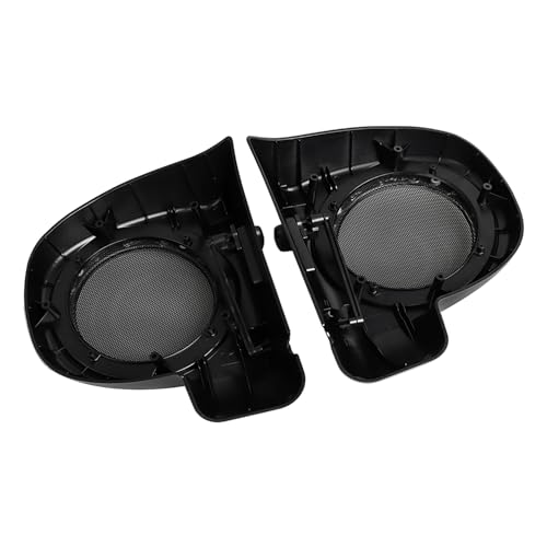 Parlantes para motocicleta 6.5 pulgadas sin pintar negro miniatura 4