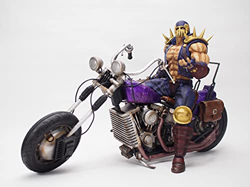 CCP 北斗の拳 北斗究極造形第二弾 ジャギ&バイクセット 初期設定版 PVC[ソフビ]製 塗装済み完成品フィギュア