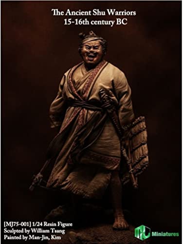 トリファクトリー MJフィギュアシリーズ 古代周王朝の戦士 紀元前15-16世紀 レジンキット MJ75-001 成形色