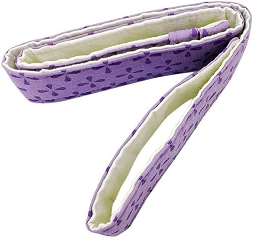 4-Piece Bake Even Strip,Cake Pan Strips,Super Absorbent Thick Cotton,Cake Strips for Baking,Cake Pan Strips (purple)