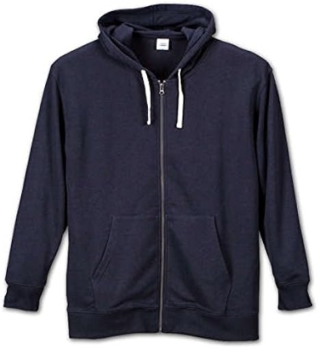 Amazon Outdoor フルジップパーカー トレーナー ネイビー 1158 53 3 大きいサイズ メンズ 3l 4l 5l 6l 8l トレーナー パーカー 通販