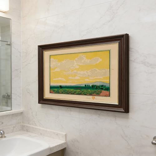 Impression sur toile Désert blanc de Gustave Baumann pour déco de bureau - 5