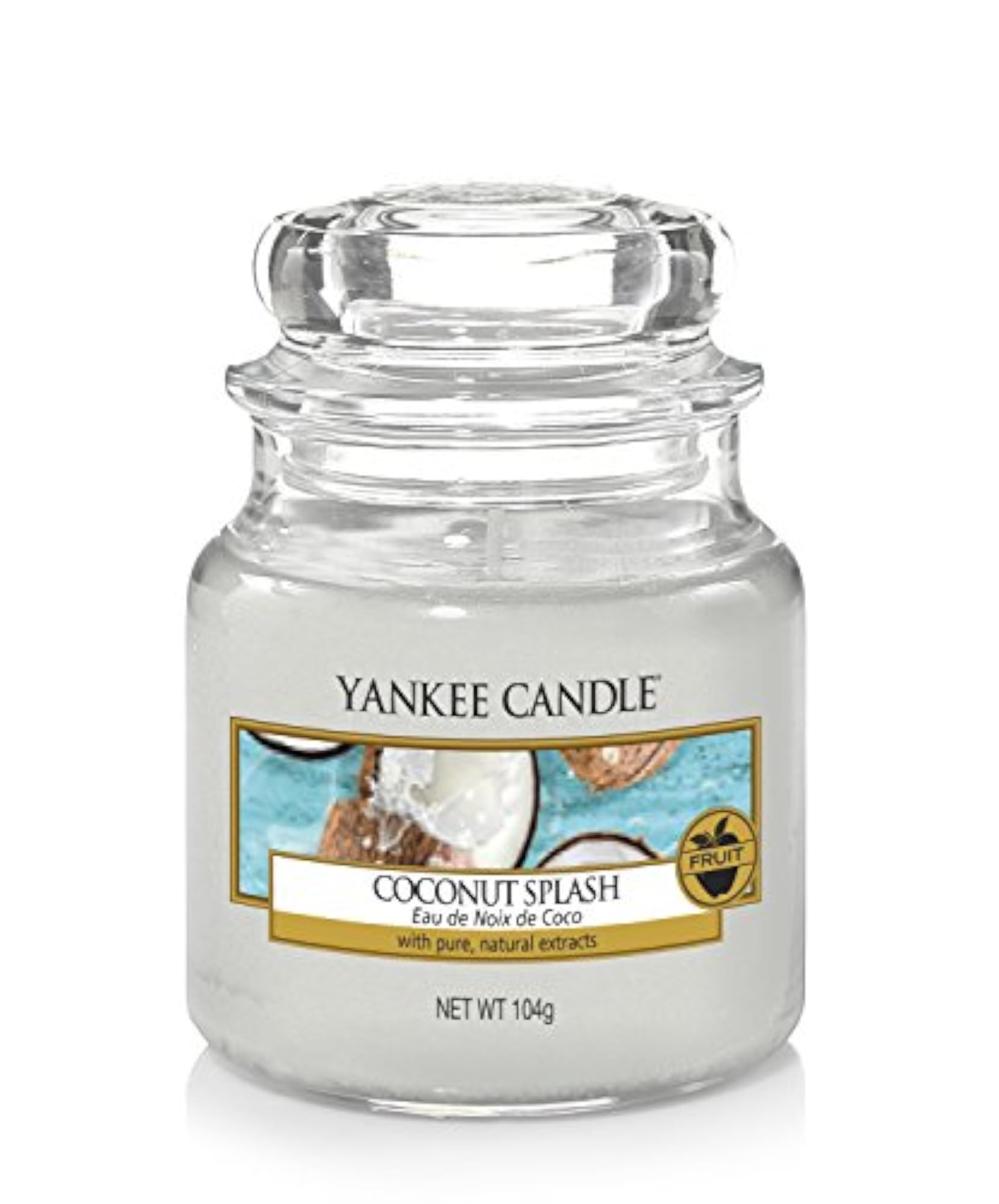 Small Coconut Splash Candle, One Size