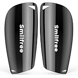 Smilfree Schienbeinschoner Kinder Fussball Mini: Bequeme Schienbeinschoner Fußball Herren - Schienbeinschoner Klein für Jungen Mädchen Junge Spieler Fußballspiele (Schwarz, S)