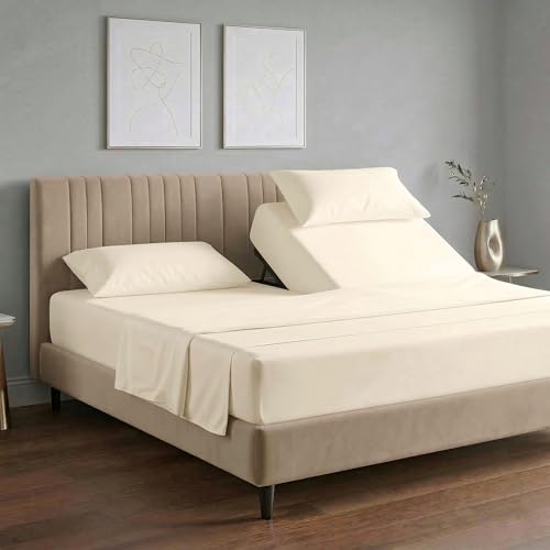 Decfair 100% Egyptian Cotton 800 Thread Count Split Head King...