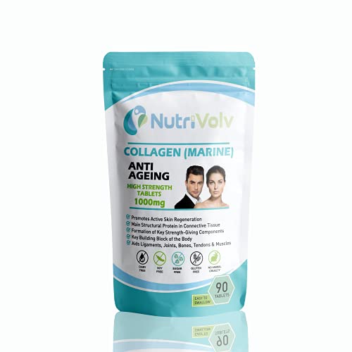 Nutrivolv Collagen Marine Supplement, 90 Tablets