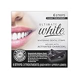 Ultimate White Teeth Whitening Strip Set with Activated Charcoal, Teeth Whitening Kit, Oral Care, Beauty & Personal Care, Self Care Kit, Teeth...