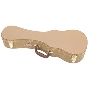 Hilo Ukuleles TCU-S Tweed Soprano Uke Case for Ukulele