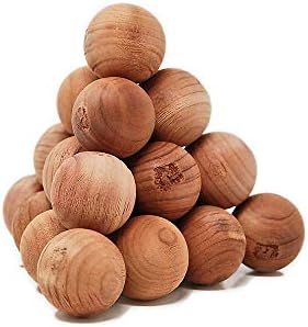 Zero In Cedarwood Clothes Moth Balls (Chemical-Free Clothing Moth and Larvae Repellent)