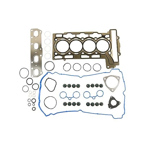 Image of DNJ HGB830 Engine Cylinder Head Gasket Set with Head Bolt Kit, Complete Repair Set for 2007-2012 Mini Cooper 1.6L L4 16V DOHC 1598cc