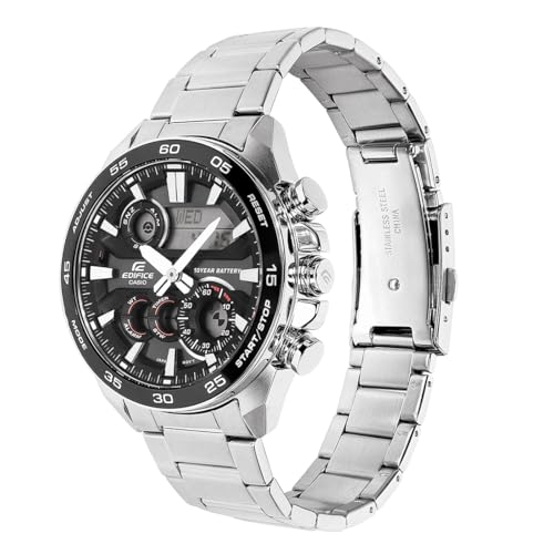 Image of Casio Edifice ERA-130D-1ADF Analog-Digital Black Watch Men (ED712)