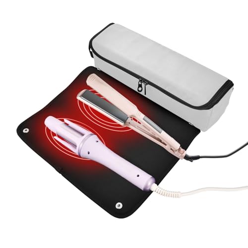 Organizador 2-en-1 para planchas y rizadores de cabello miniatura 2
