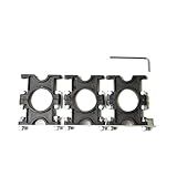 one lnb multiple receivers Galvanizado estrecho PremiumX Multifeedhalter 3 veces universal de alimentación múltiple 40 mm de diámetro de plástico de plástico duro compatible con todas las antenas de satélite
