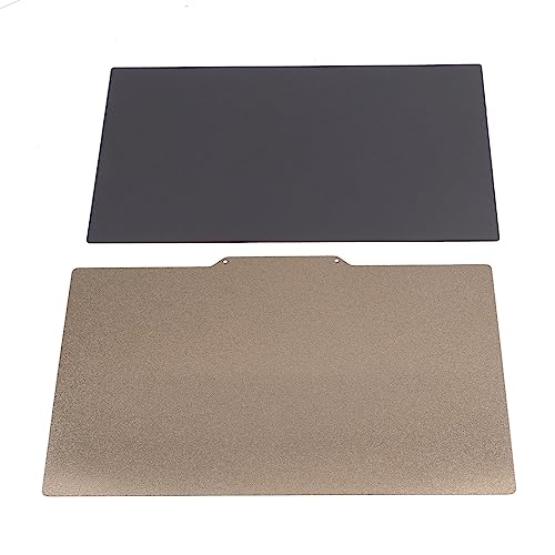 Yanmis Dual -Side Powder Desk Powder Steel Steel Building 200x300 Mm for Easy Distance, Magnetic Plate for Frosted Print