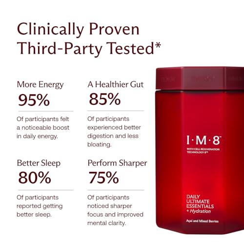 Image of IM8 Daily Ultimate Essentials All-in-One Multivitamin Supplement (Standard Starter Kit + 30 Travel Packs)