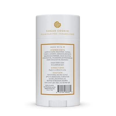 Native Deodorant, Holiday Edition, Sugar Cookie Scent, Contains Naturally Derived Ingredients, 72 Hour Odor Control | Deodorant for Women and Men, Aluminum Free with Baking Soda