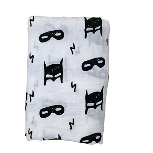 Couverture d'emmaillotage en mousseline pour stopper les coliques de bébé