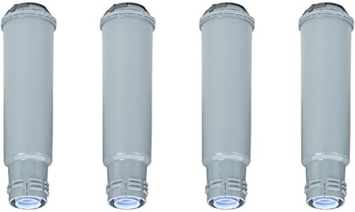 Nispira F088 Water Filter Cartridge Replacement For KRUPS Claris Coffee Maker Precise Tamp Espresso Machines Automatic Machines XP5220, XP5240, XP5280, XP5620, EA82, EA9000. 4 Packs