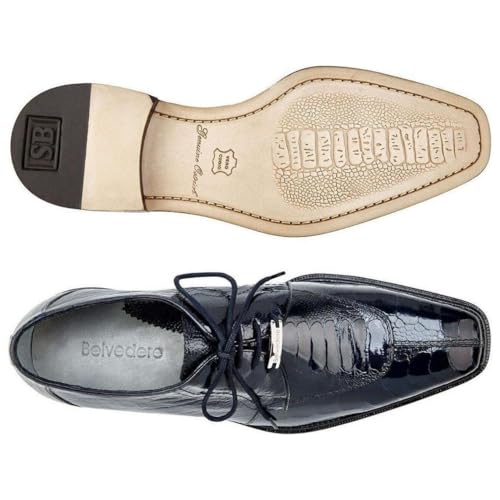 Susa Genuine Crocodile Oxford Shoe3