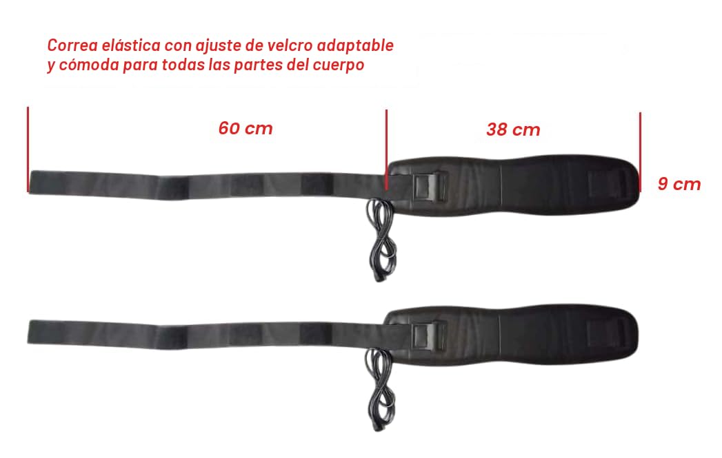 Magnetoterapia con bandas de solenoide CEM MAF para terapia analgésica