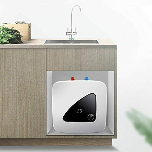 1500W 110V 6L Mini Instant Boiler Electric Tankless Hot Water Heater Digtal Dispaly For Shower Kitchen Bathroom + White Mini Heater 30℃-65℃ Usa Stock #TOP6