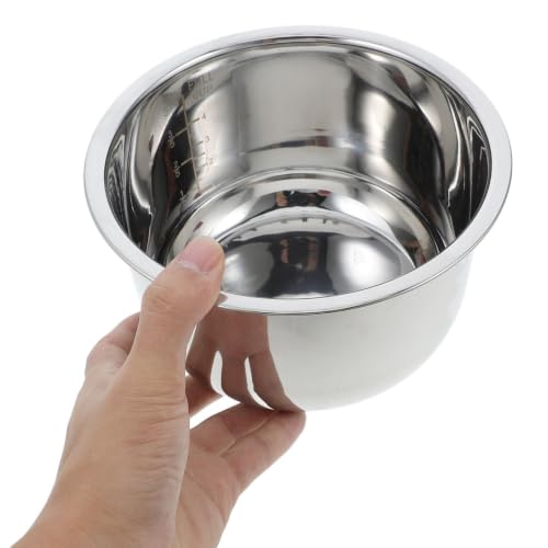 Ciieeo Rice Cooker Inner Pot Replacement 6.96 in Non-Stick Cooking Pot Household Electric Cooker Accessory for Rice Soup Cake 1 X Inner Cooking by Ciieeo - Used condition - Image 4
