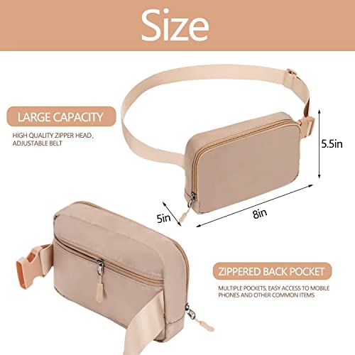 Image of Belt bag Fanny pack crossbody bags for women Everywhere belt bag (Khaki)