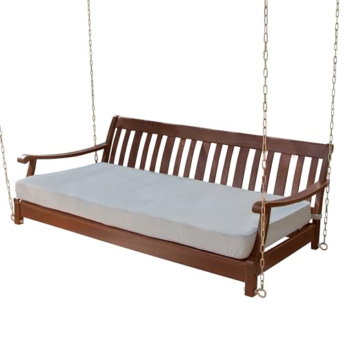 Cambridge Casual Como Solid Mahogany Wood Outdoor Swing...