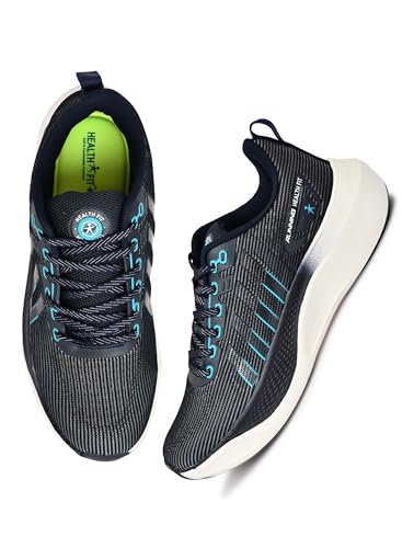 Image of Sports Shoes with Crystal Cushion Technology Lightweight Shoes Training Cricket,Gym,Comfortable Extra Max Cusion with Memory Foam Insole Running Shoes for Men HF145