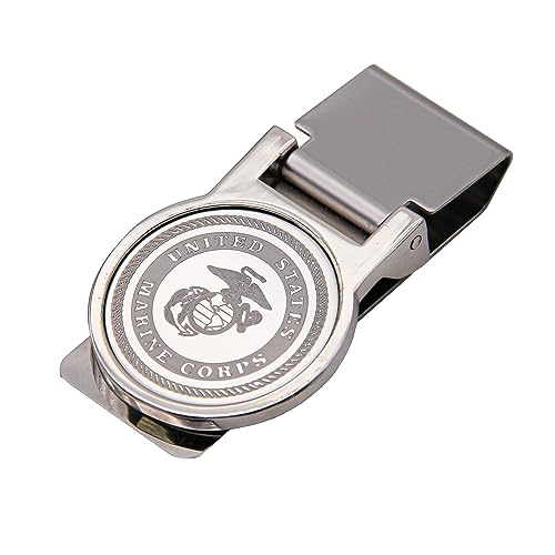 Personalized Quality United States Marines Money Clip