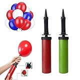 【 Uso amplio】 apto para la mayoría de los globos como globos de oro rosa, globos rosados, globos largos, etc. También es adecuado para pelotas de ejercicio, pelotas de salto, pelotas de tolva, etc. Los globos de colores hacen que la fiesta sea más interesante. Una fiesta necesita este buen accesorio para fiestas: ¡bomba de globo!