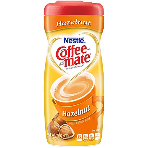 Coffee-mate Hazelnut Powder Coffee Creamer 15 oz. Canister (Pack of 2)