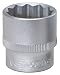 Produktbild KS Tools 911.3998 3/8" 12-kant-Stecknuss, 24mm