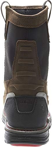 Wolverine Men's Overman Nano Toe 10 Inch WPF Work Boot, Brown/Black, 8.5 M US | Image 7