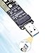 M.2 NVME USB 3.1 Adapter, M-Key M.2 NVME to USB Card Reader USB 3.1 Gen 2 Bridge Chip with 10 Gbps High Performance, Compatible with Samsung 950/960/970 Evo/Pro or Other M.2 SSDs with PCI-E Type