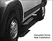 TAC 6.5” Rattler Steel Running Boards Fit 2014-2026 RAM Promaster Van 136”/159” Wheel Base (Full Size) Utility Black Side Step Nerf Bars Side Bars Step Rails Off Road Exterior Accessories (2 Pieces)