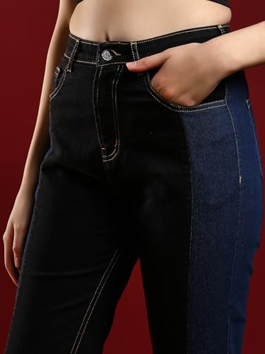 Image of KOTTY Womens Denim Jeans | Everyday Styling | Soft and Comfortable Fabric