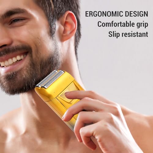 Tondeuse à cheveux électrique contre les irritations avec tête réglable précise