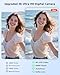 YAXTIFIU 4K Digital Camera, 64MP Autofocus Vlogging Camera with Front Rear Lens, Flash, 16X Zoom, Anti-Shake, 32GB Card, Compact Point Shoot Camera for Teens Adult Beginner Travel Photography(White)