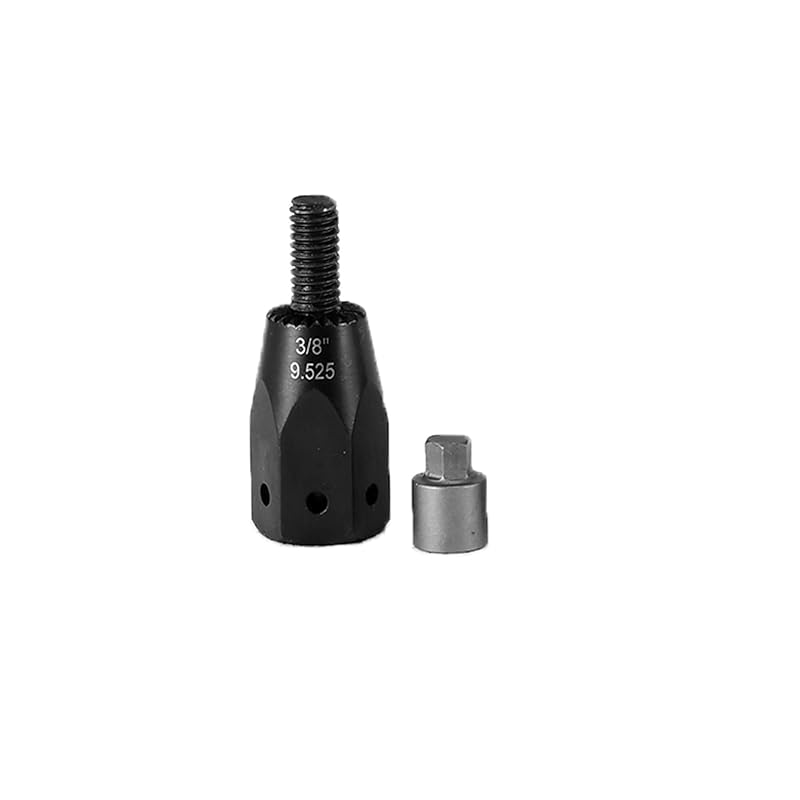 Cabeça para Rebitador Pneumático de Porca Rebite KIARUO com Autotravamento, 3/8 pol. (9,5 mm), 1 peça