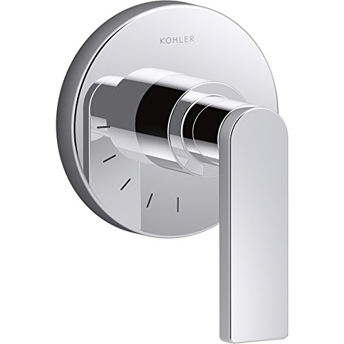 KOHLER K-T73135-4-CP Composed Volume Control Valve Trim with Lever Handle, Valve Not Included, Polished Chrome miniatura 1