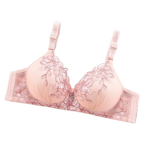 Soutien-gorge armatures brodé rose 10 idéal sous vos vêtements d'été