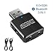 Produktbild SZMDLX Bluetooth Adapter, Transmitter und Empfänger 3 in 1, USB Bluetooth 5.0 Dongle Stick USB Audioadapter Sender Receiver mit 3,5mm digitales Audiokabel für PC TV Kopfhörer Autoradio für Zuhause