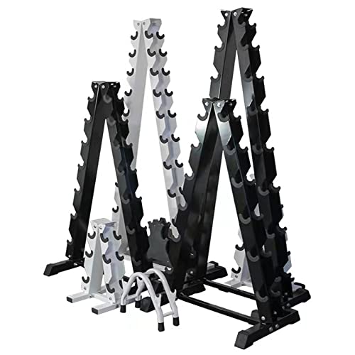 Support de rangement d'haltères en acier massif robuste et élégant