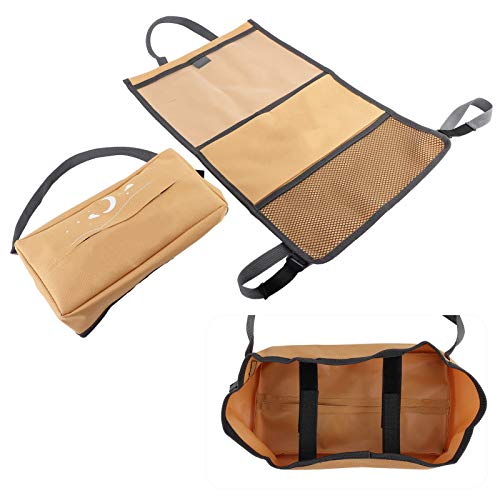 Car Tissues Case Holder Rugleuning Organizer Autostoel Rug Opbergzakken Nylon Waterdichte Auto Hangende Opslag Tissue… - Image 7