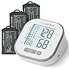 Pediatric Blood Pressure Cuff, Blood Pressure Machine for Home Use - 3 Size Cuffs, Small 4"-8", Medium 6"-10" and Large 7"-17", Perfect for Family Health Monitoring