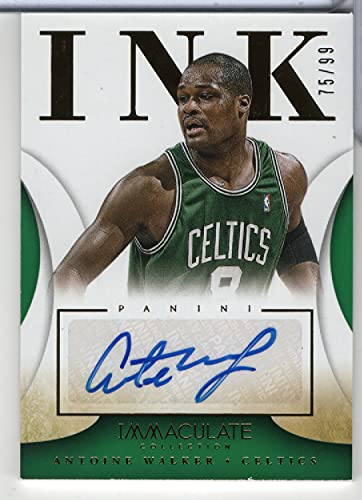 2013-14 Panini Immaculate Collection Antoine Walker AUTO INK 75/99#56