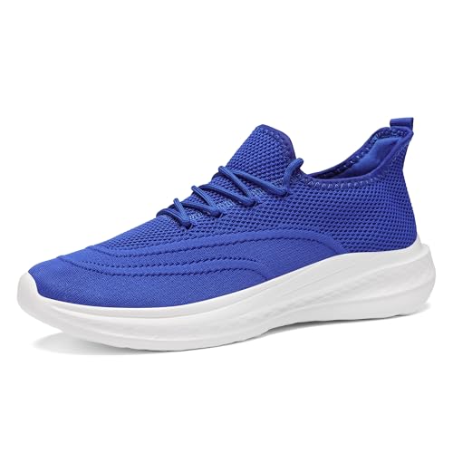 Image of VAMJAM Men's Running Shoes Slip On Walking Shoes Non Slip Lightweight Workout Breathable Gym Sneakers Fashion Mesh Sneakers
