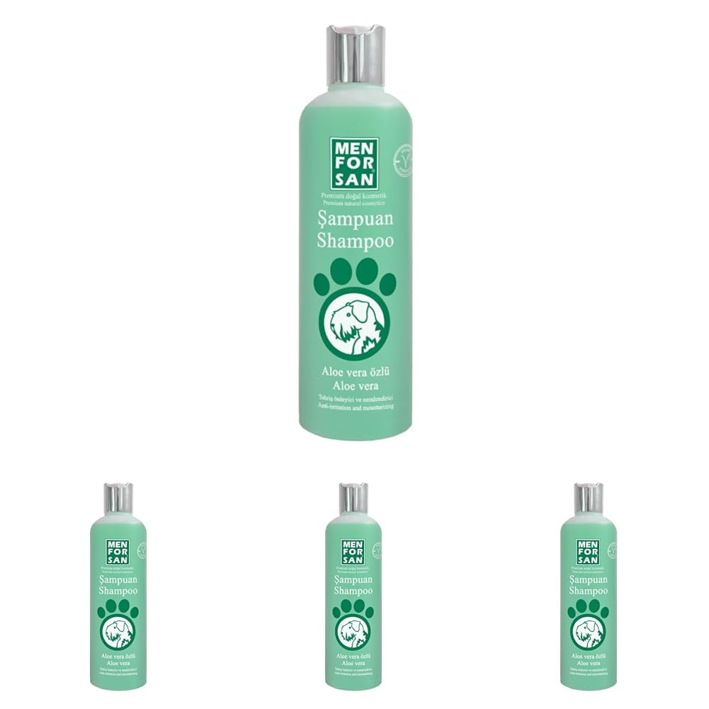 Menforsan Aloe Vera Özlü Köpek Şampuanı 300 ml (4 paketi)